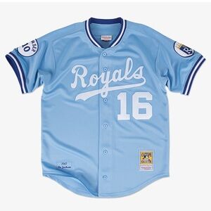 Mitchell & Ness Cooperstown Collection Kansa City Royals #16 Jackson Jersey Sz50